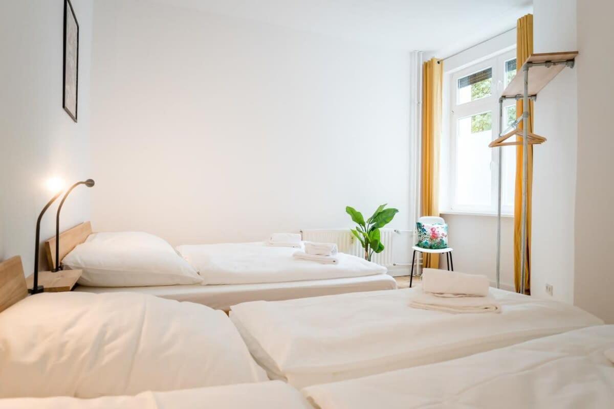 Spacious 3Br Plus Ac Self Check-In Street Parking Berlin Exteriör bild